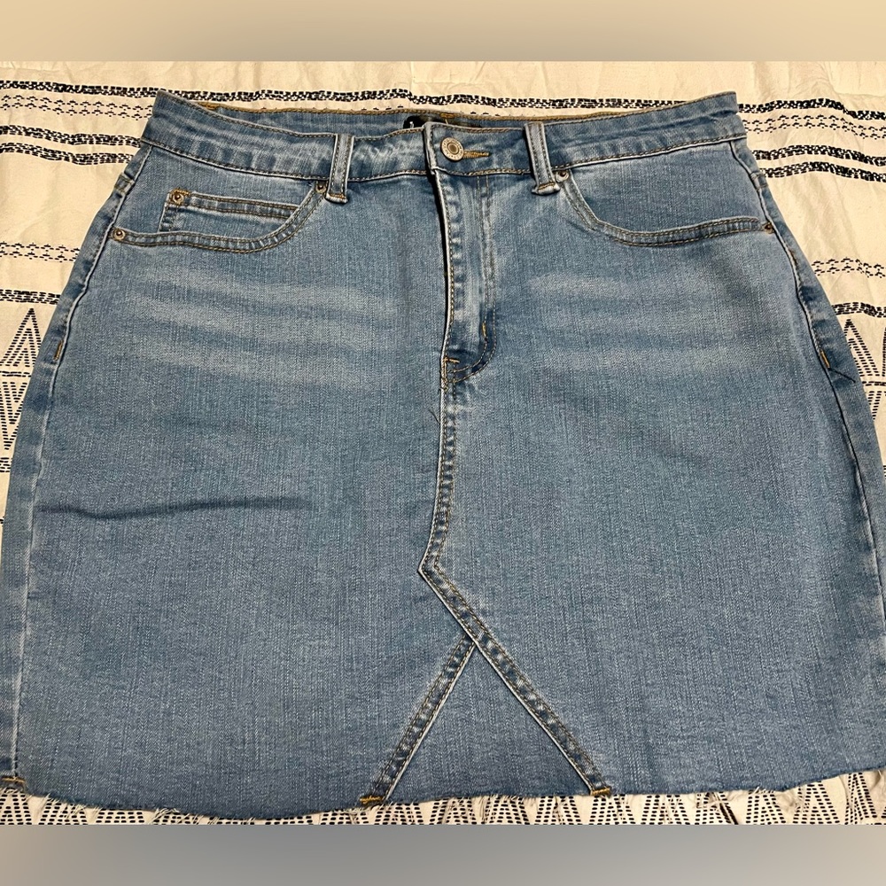 Amazon Jean Skirt Size Large